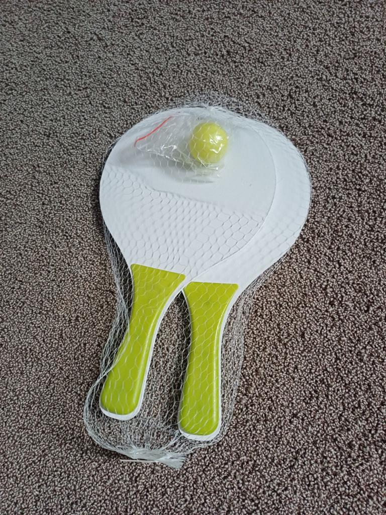 Tafeltennissetje - 2 batjes en bal, Overige merken, Ballen, L00, Ophalen of Verzenden