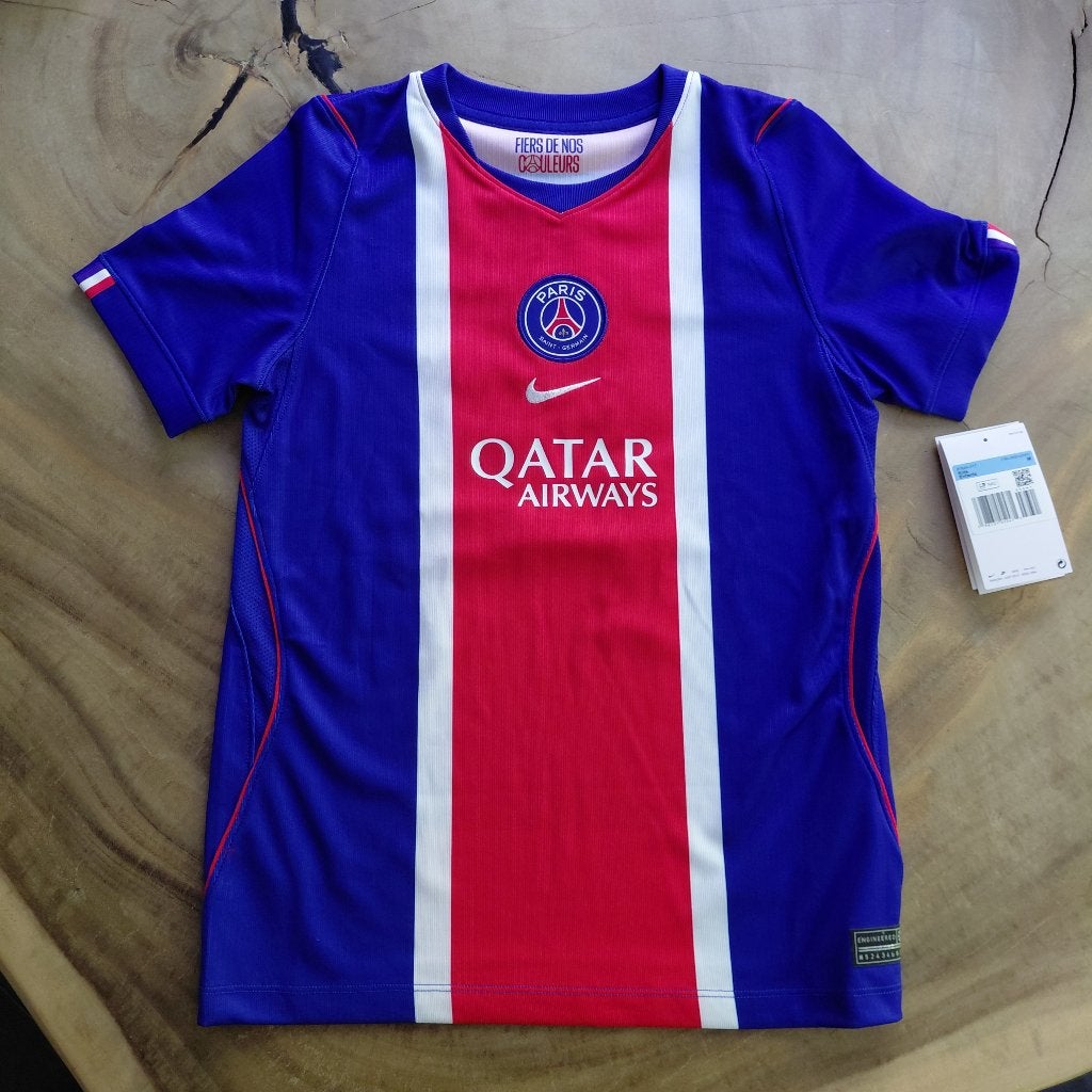 PSG Thuisshirt D. Doué #14 - Kindermaat (7-9 jaar), Verzamelen, Ophalen of Verzenden, Nieuw, Buitenlandse clubs, Shirt