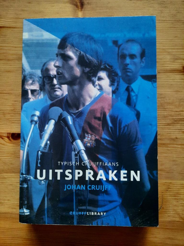 Sytze de Boer - Uitspraken, Ophalen of Verzenden, Zo goed als nieuw, Sytze de Boer; Johan Cruijff, Sport