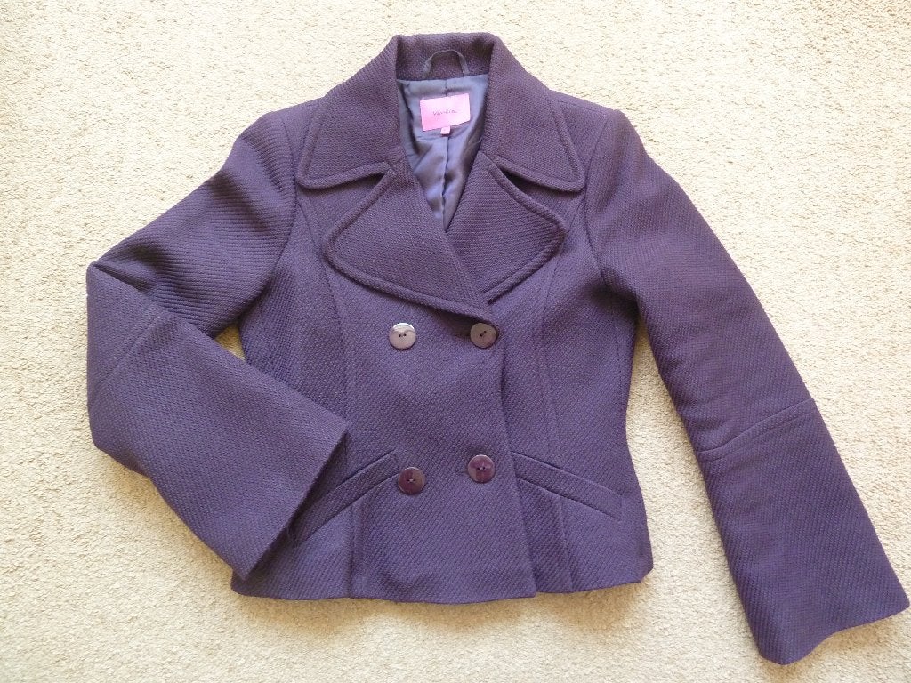 Vanilia blazer maat 34 zo goed i.z.g.s., Kleding | Dames, Paars, Ophalen of Verzenden, Zo goed als nieuw, Jasje