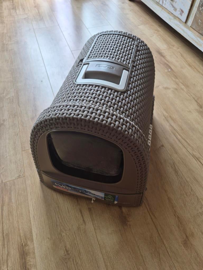 Curver kattenbak met dak, Ophalen, Gebruikt