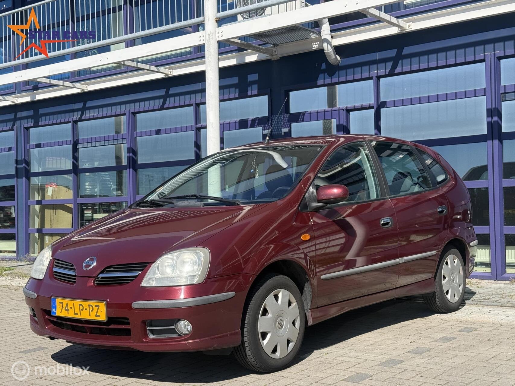 Nissan Almera Tino 1.8 Ambience| Airco| APK| Trekhaak|Camera, Auto's, Nissan, 4 cilinders, Elektrische ramen, Almera Tino, 116 pk