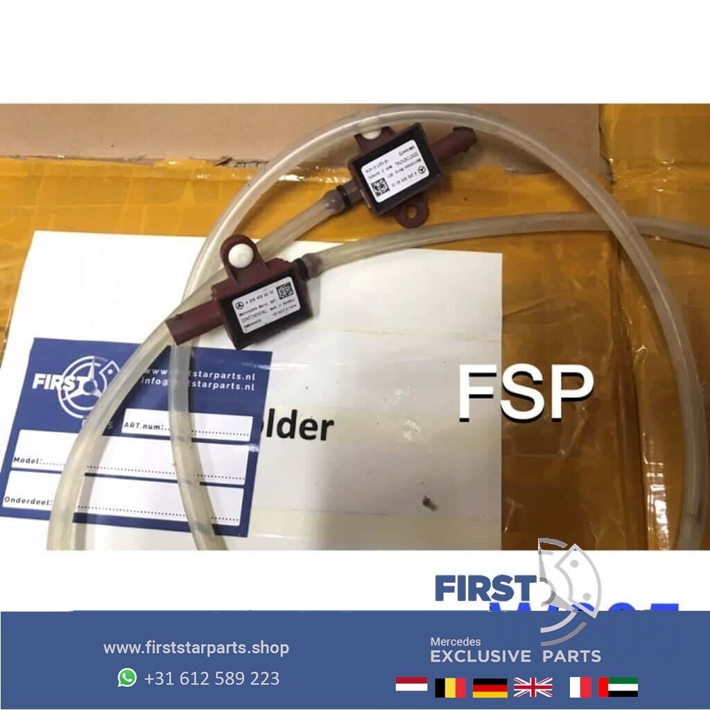 W205 C205 S205 CRASH SENSOR SET Mercedes C Klasse 2014-2020, Gebruikt, -, Voor, Ophalen of Verzenden