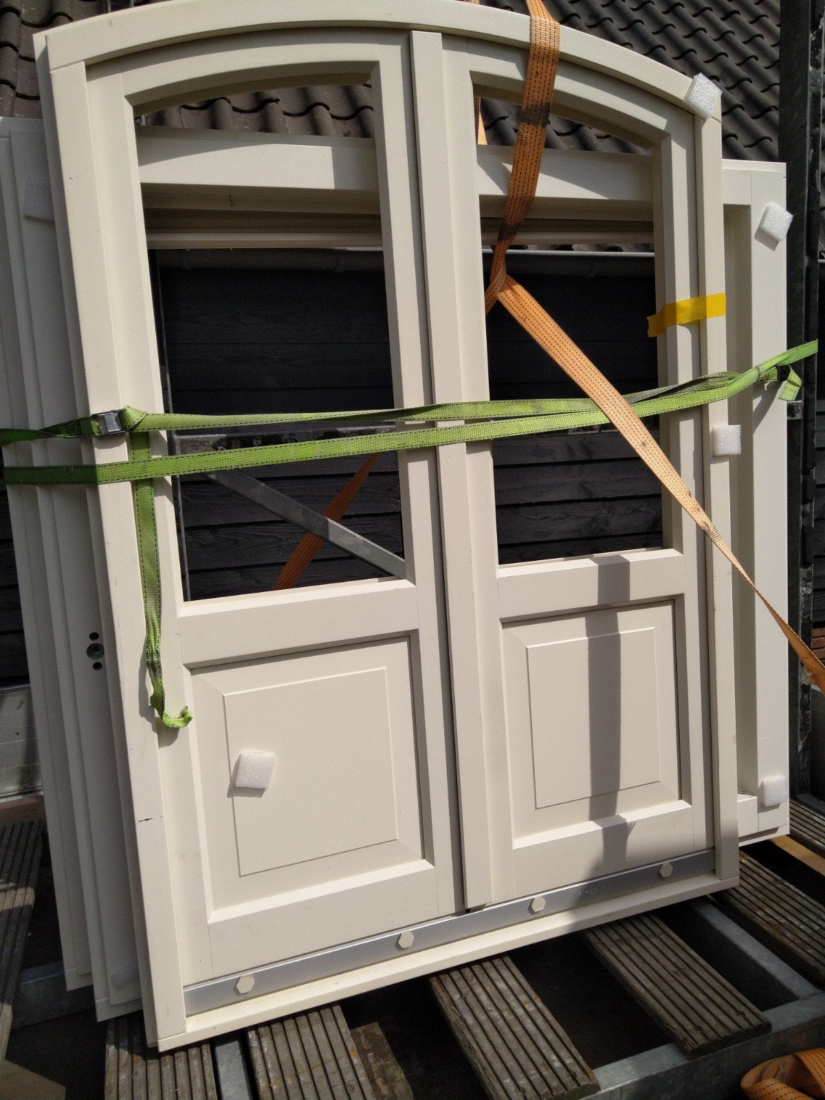 toog kozijn met stolpdeurtjes, 100 tot 120 cm, Minder dan 200 cm, Nieuw, Ophalen of Verzenden