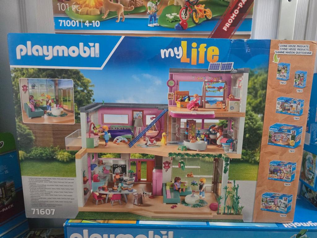 Playmobil My Life Modern Huis (71607), Kinderen en Baby's, Speelgoed | Playmobil, Ophalen of Verzenden, Gebruikt