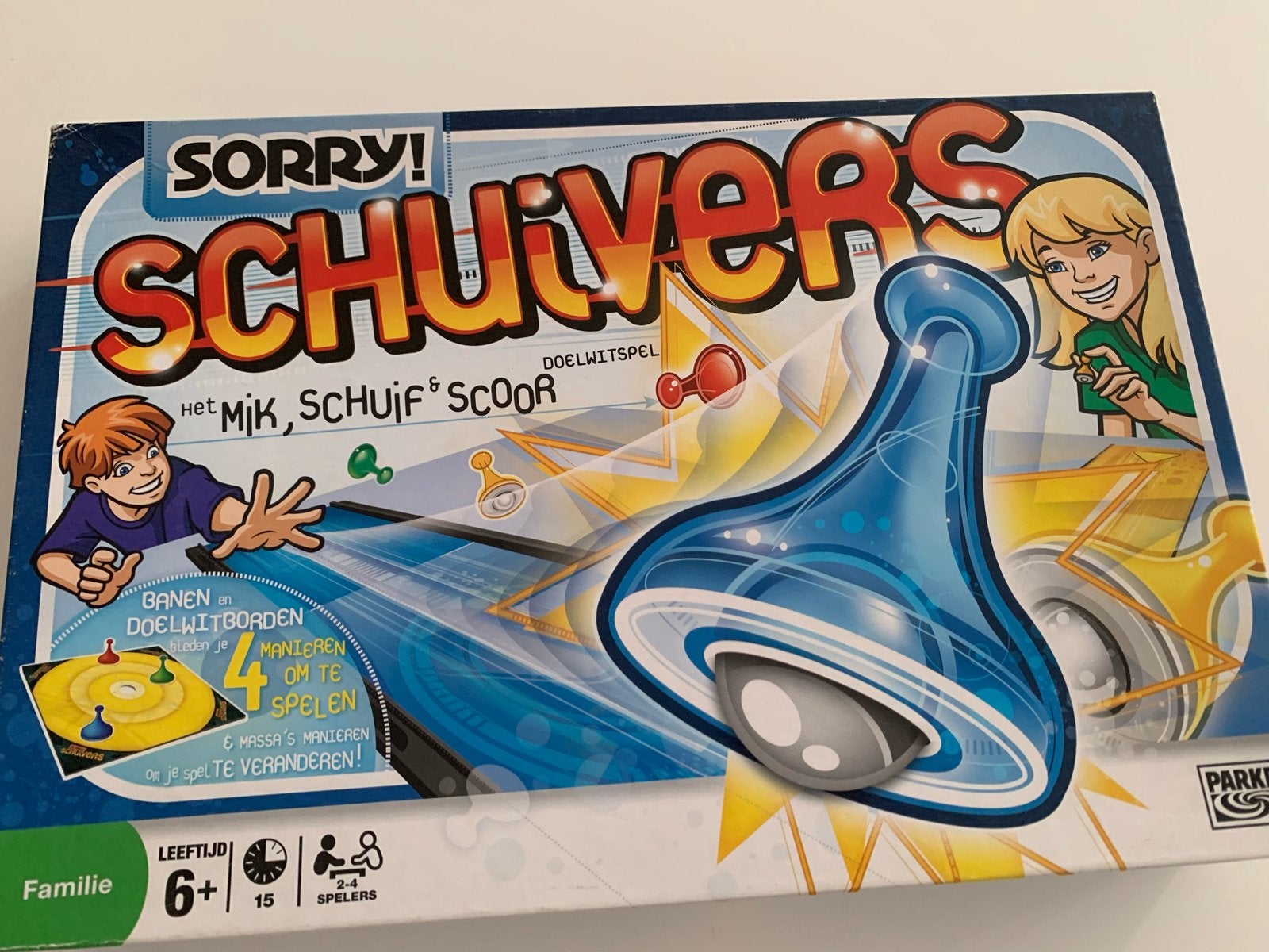 Sorry! Schuivers - spel, Ophalen of Verzenden, Zo goed als nieuw
