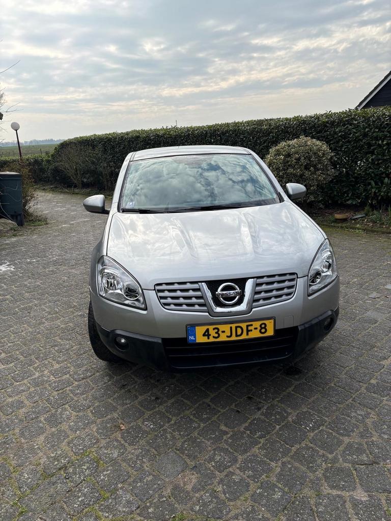 Nissan Qashqai 2.0 4WD 2009 Grijs, Auto's, Nissan, Stof, Zwart, 4 cilinders, Origineel Nederlands