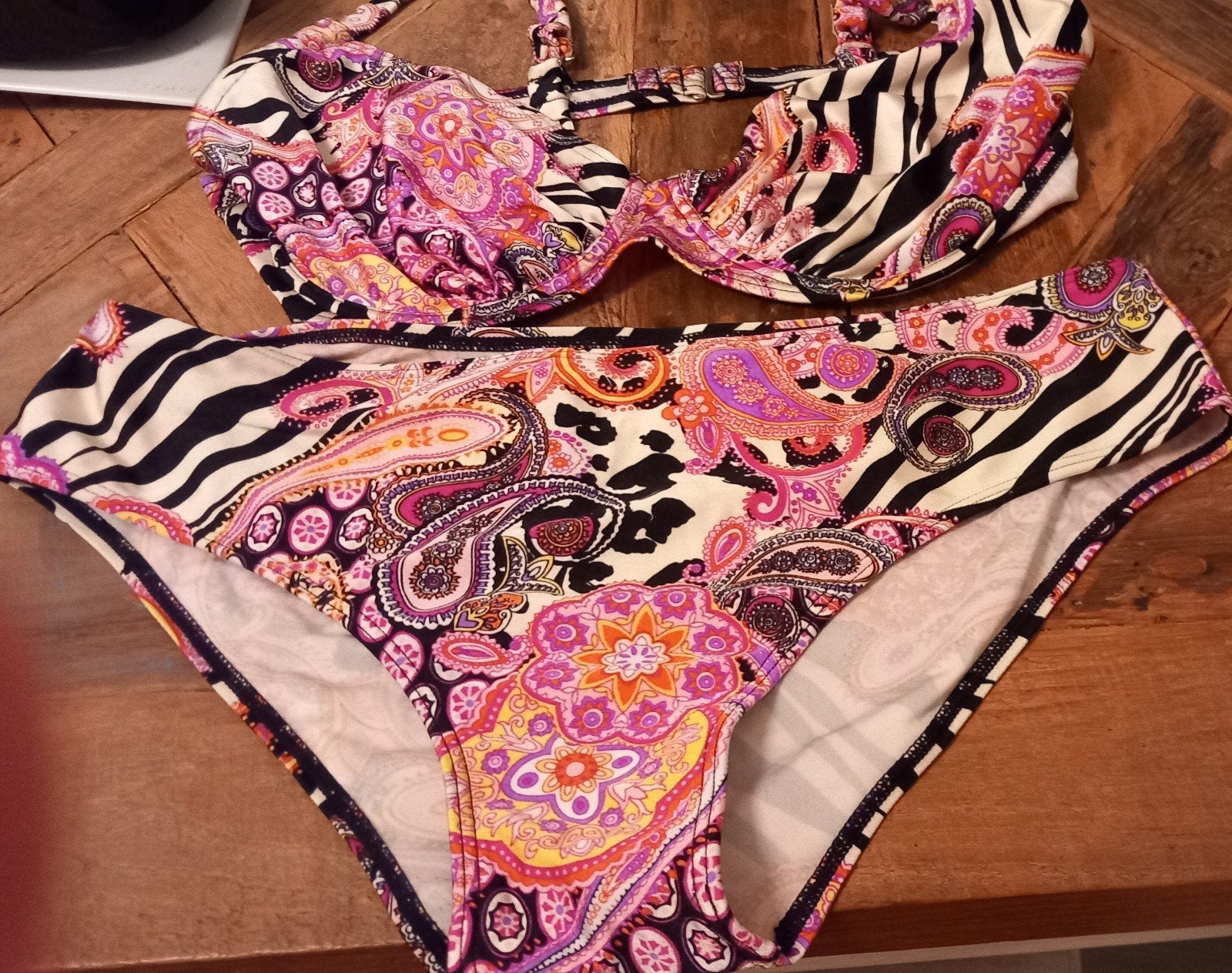 bikini, Kleding | Dames, Badmode en Zwemkleding, Verzenden, Zo goed als nieuw, Bikini