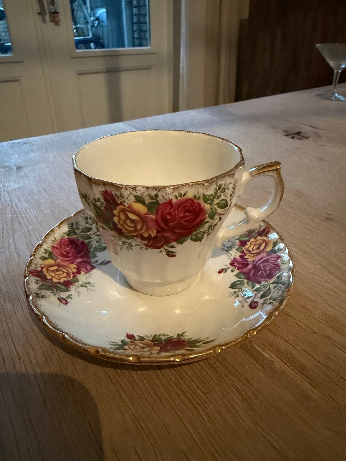 Antiek H. Aynsley & Co. Ltd. Staffordshire theekopje, Ophalen of Verzenden