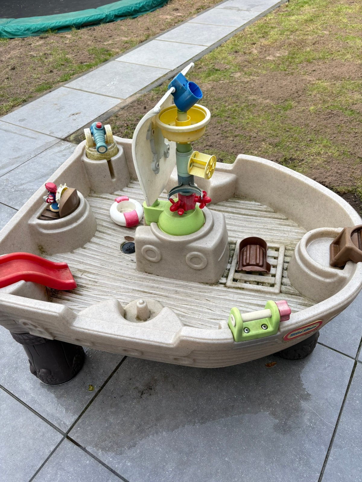 Watertafel piratenboot Little Tikes, Ophalen, Gebruikt