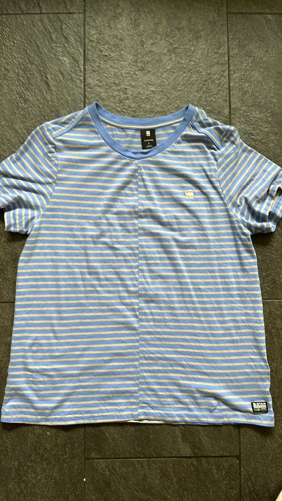 G-Star shirt, Kleding | Dames, T-shirts, Blauw, Maat 42/44 (L), Ophalen of Verzenden, Zo goed als nieuw