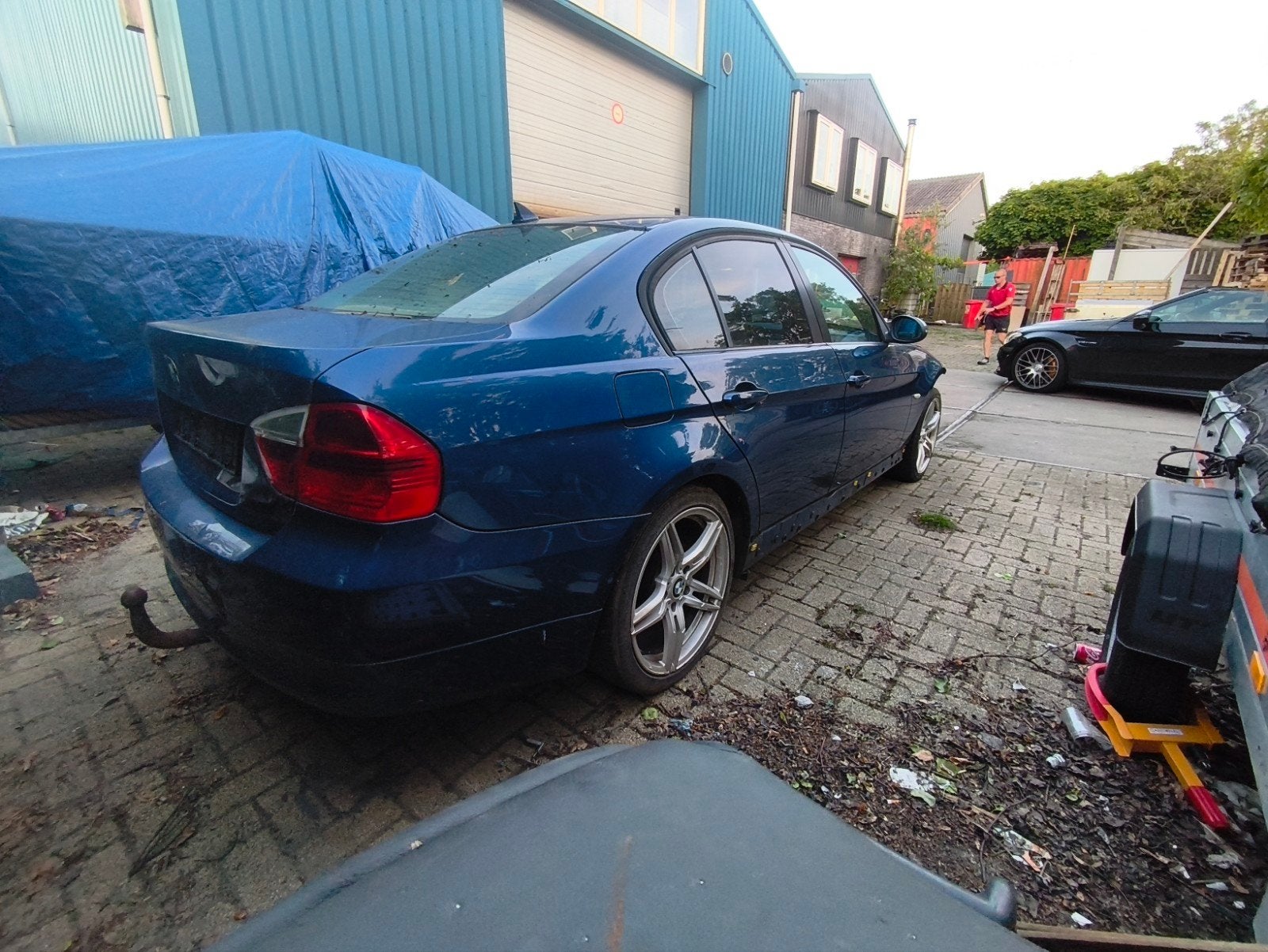 Ik verkoop een BMW E90 2.0i voor onderdelen of als complete, Auto's, BMW, Particulier, Te koop