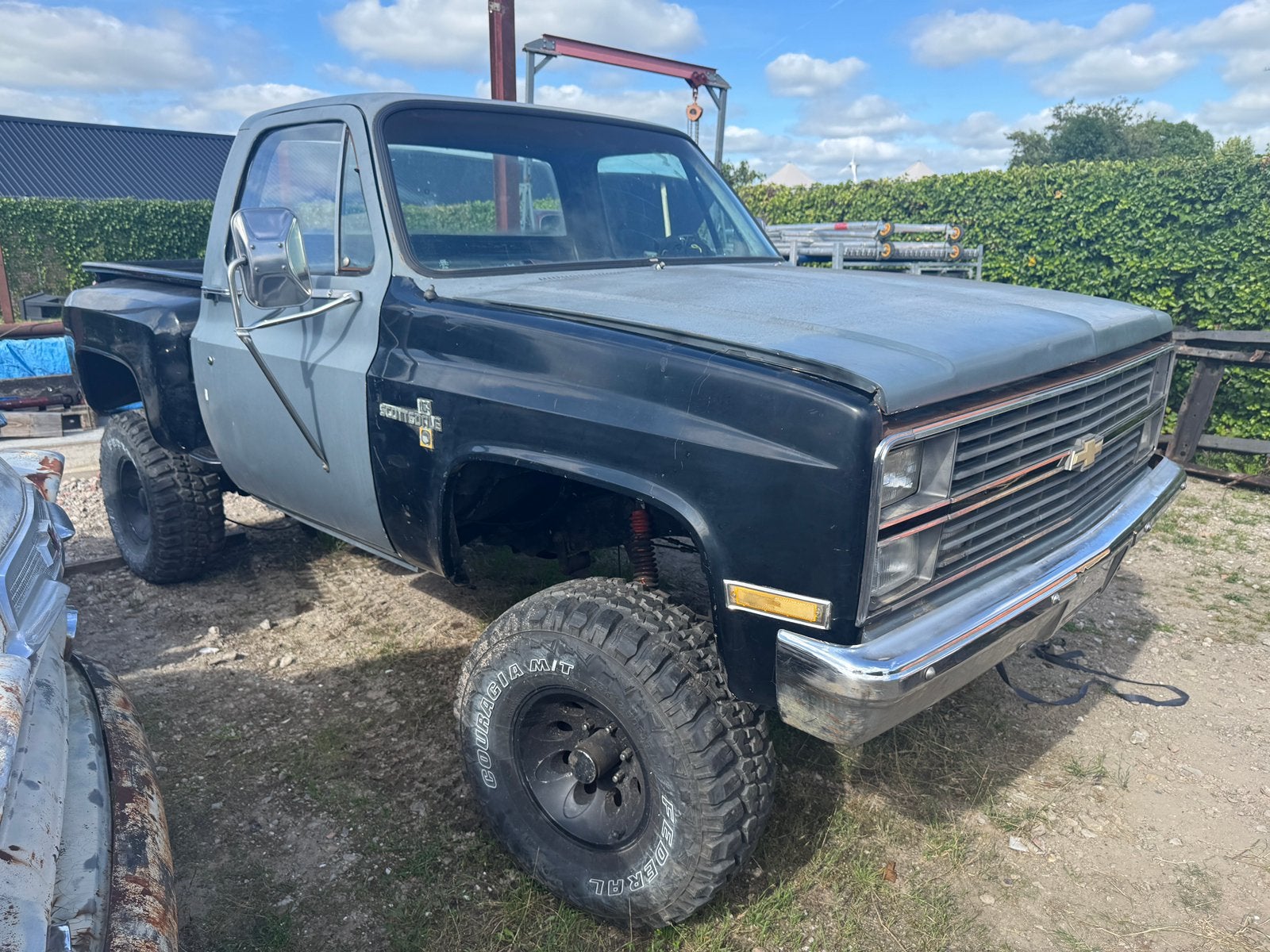 Chevrolet pick-up K10 4x4 shortbed in onderdelen., Ophalen, Overige automerken