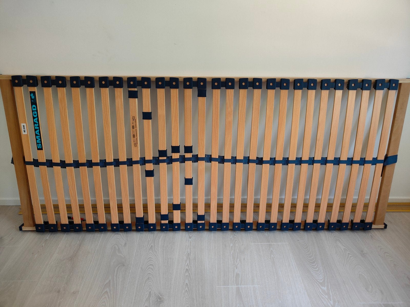 Lattenbodem, Ophalen, Eenpersoons, Zo goed als nieuw, 80 cm