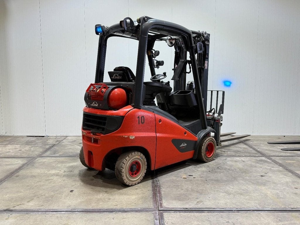 Linde H18 Triplex Freelift Vorkversteller LPG HL1191, Overige aandrijving, Heftruck, Linde