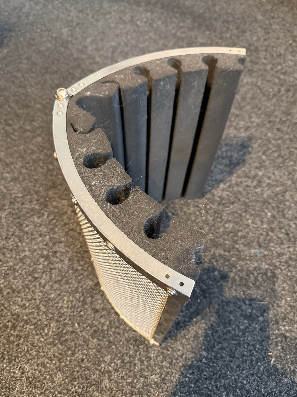 Devine RF 20 Microfoon Isolatiescherm, Muziek en Instrumenten, Ophalen, Gebruikt, Studiomicrofoon