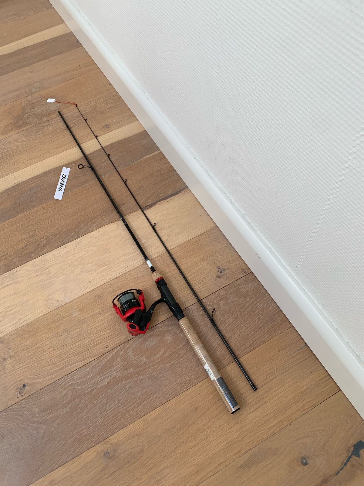 Nieuwe Daiwa spinhengel + Abu Garcia molen, 1.90m & 3-12 gr, Abu garcia, Nieuw, Ophalen of Verzenden, Abu garcia