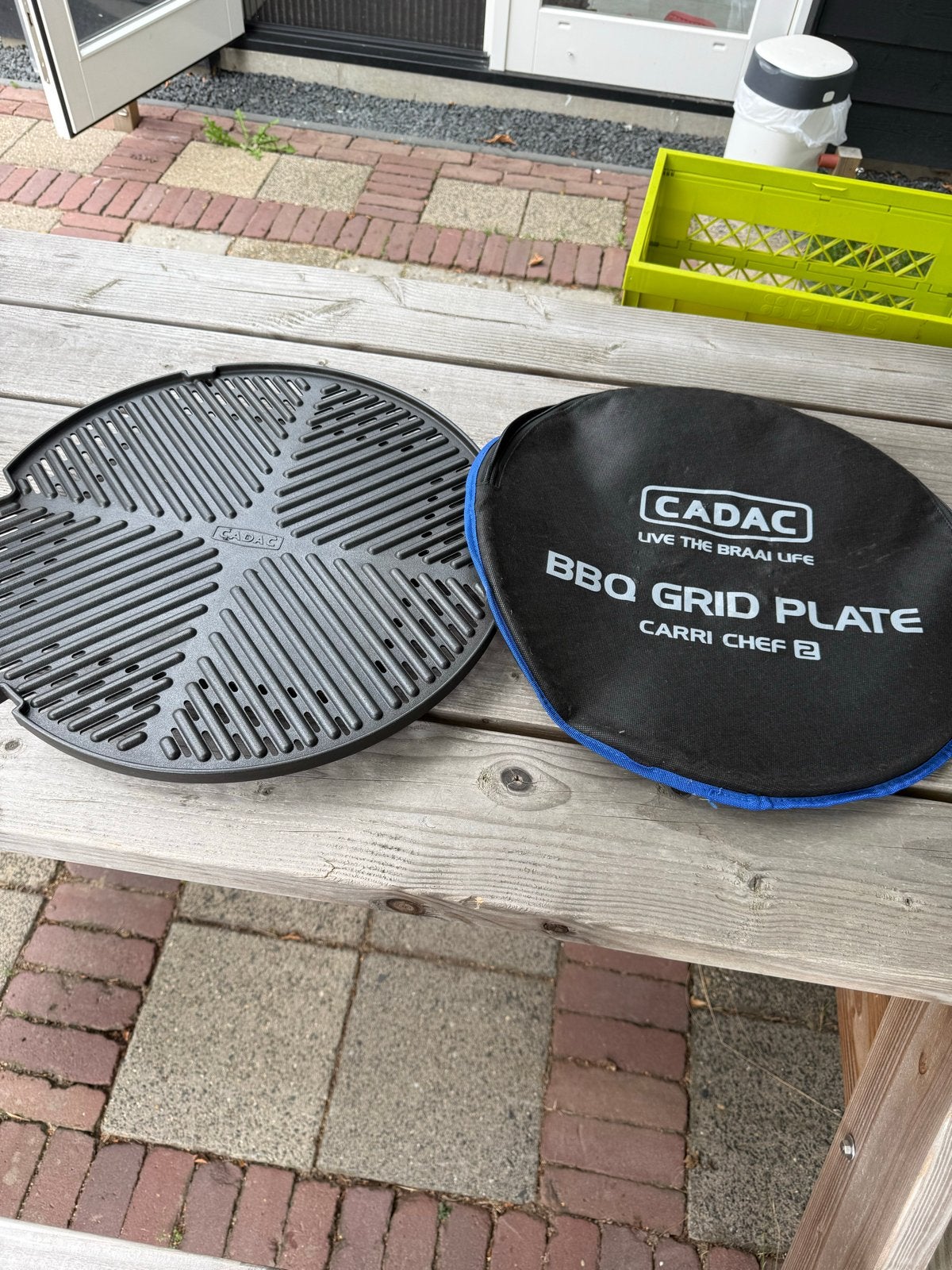 Cadac BBQ grillplaat voor Carri Chef 2 - Zo goed als nieuw, Ophalen, Zo goed als nieuw