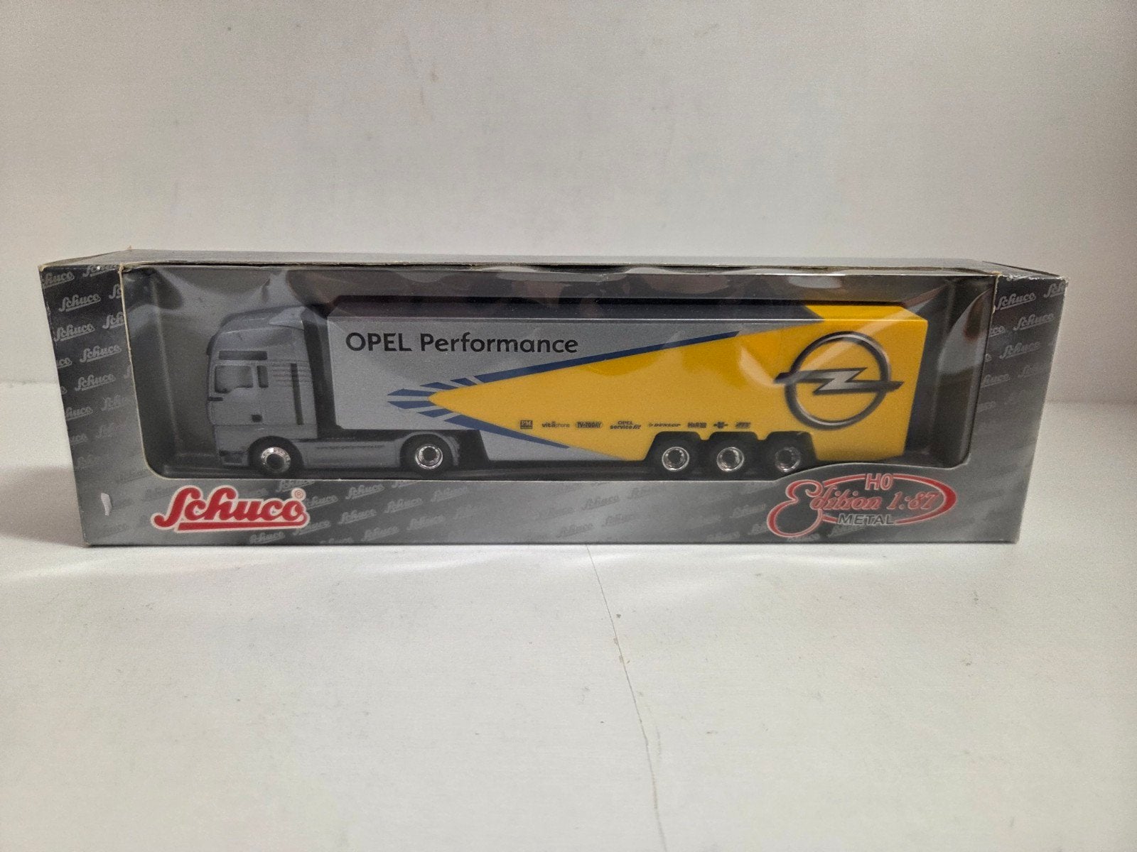 Schuco MAN TGA Opel Performance 1:87, Hobby en Vrije tijd, Modelauto's | 1:87, Auto, ., Ophalen of Verzenden, Zo goed als nieuw