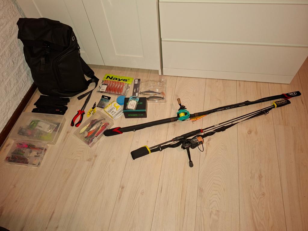 Complete Kunstaas Set - Perfect voor Streetfishing, Watersport en Boten, Ophalen, Gebruikt, Complete set