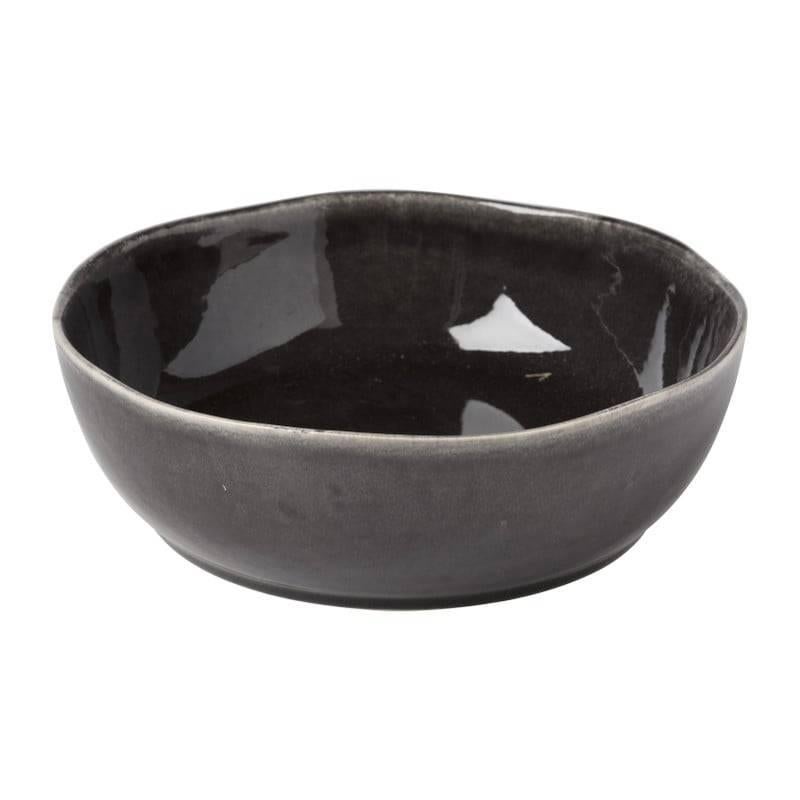 Servies zwart 19 delig, Overige typen, Ophalen of Verzenden, Zo goed als nieuw, Effen