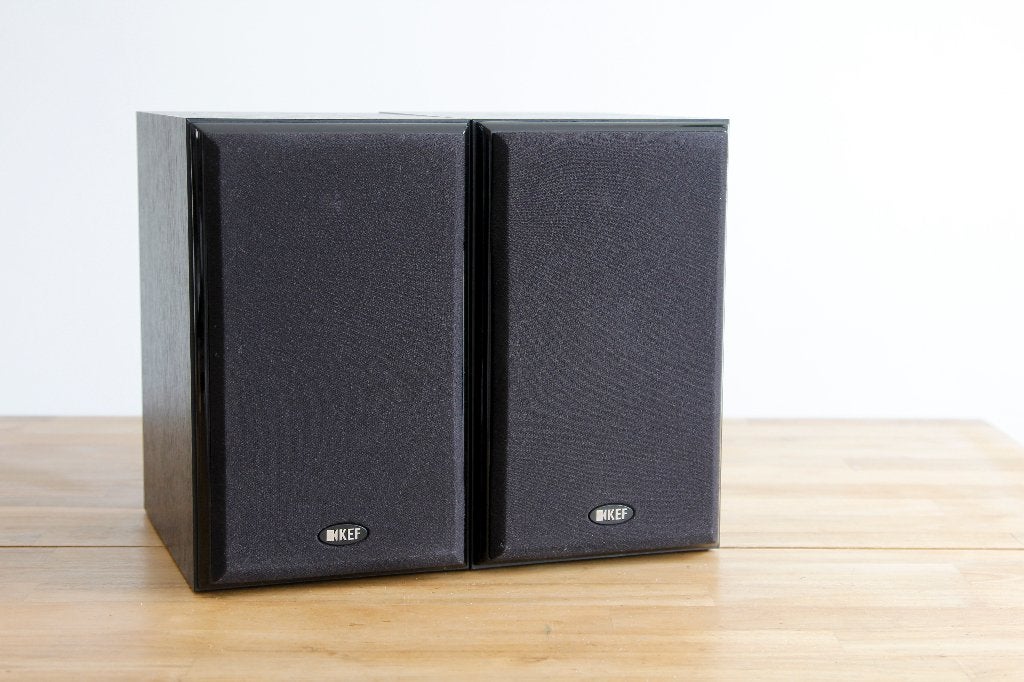 KEF C3 speakers. Zwart, Gebruikt, -, -, 60 tot 120 watt
