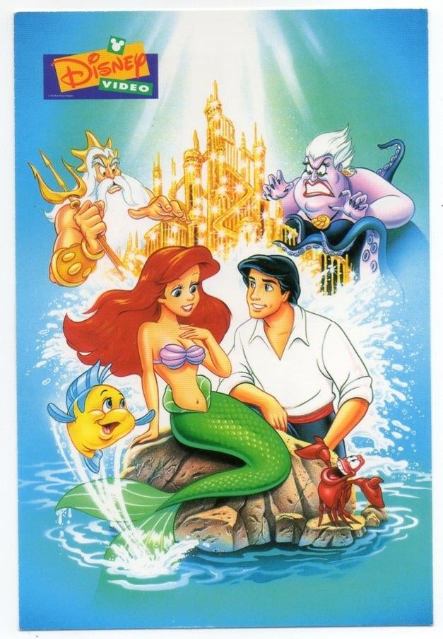 Disney (14) Ariël, Verzamelen, Ophalen, 1980 tot heden, Gelopen, Overige thema's