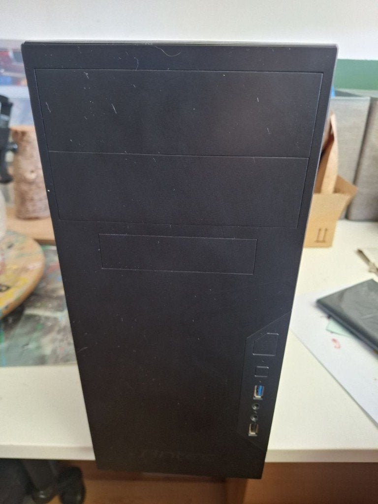 merk onderdelen game pc i7-9700/16gb/500gb m2 ssd/gtx1660, Zelf gebouwde pc, Zo goed als nieuw, Gaming, SSD