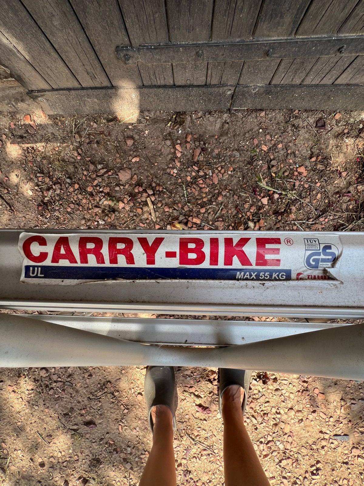 Fiamma Carry-Bike fietsendrager (max 55 kg), Ophalen, 2 fietsen, Gebruikt, Achterklepdrager