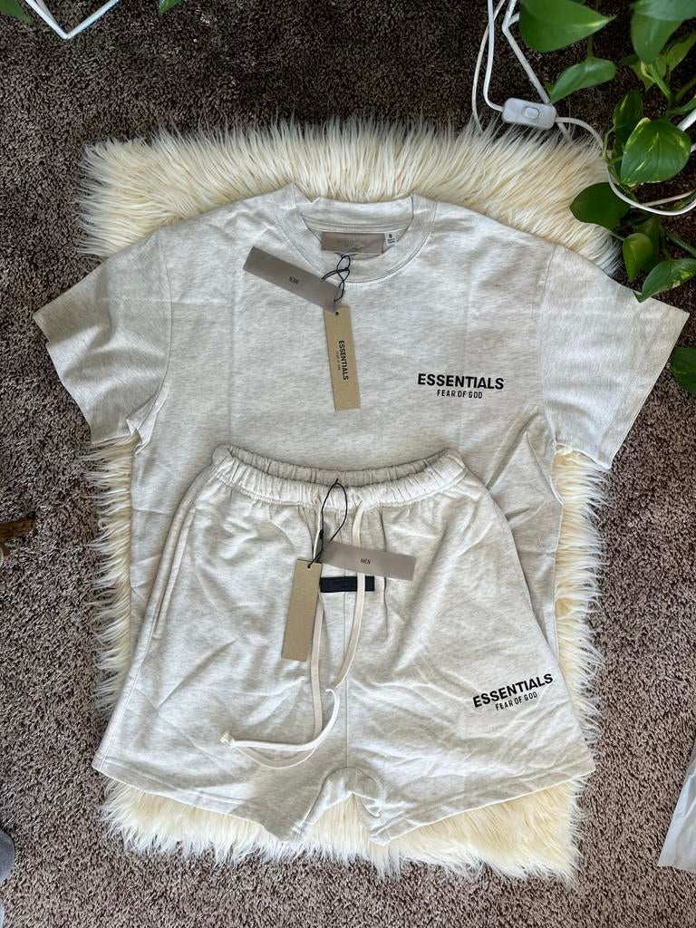 Essentials Fear of God Zomer Setje - T-shirt & Short, Ophalen of Verzenden, Nieuw, Grijs