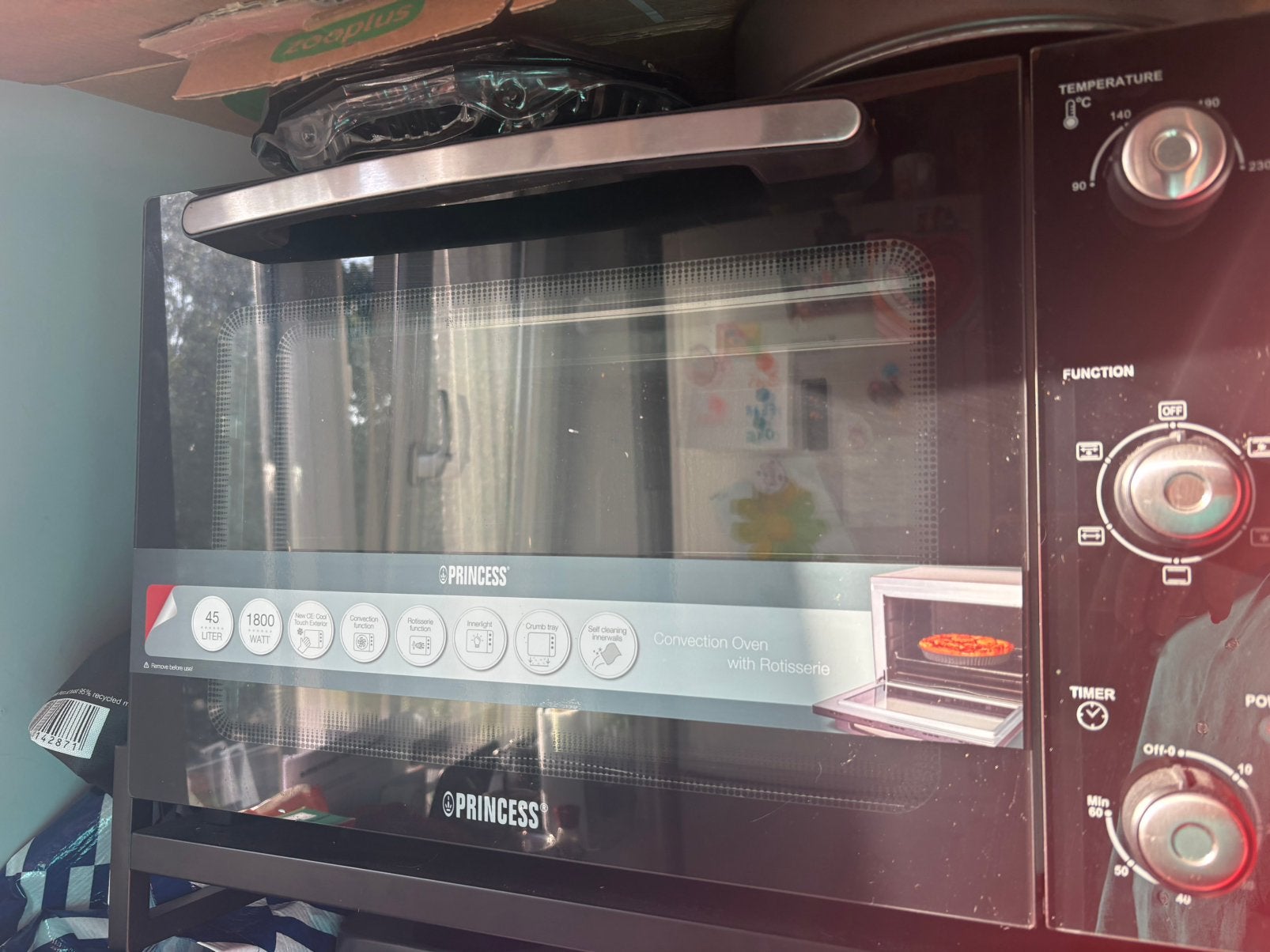Princess oven bijna niet gebruikt, Ophalen of Verzenden, Zo goed als nieuw, Minder dan 45 cm