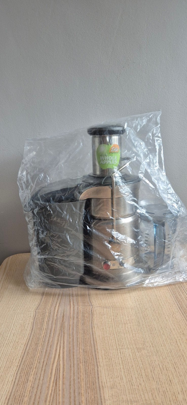 Solis Juice Fountain Pro sapcentrifuge - Zo goed als nieuw, Ophalen of Verzenden, Zo goed als nieuw, Elektrisch, Sapcentrifuge