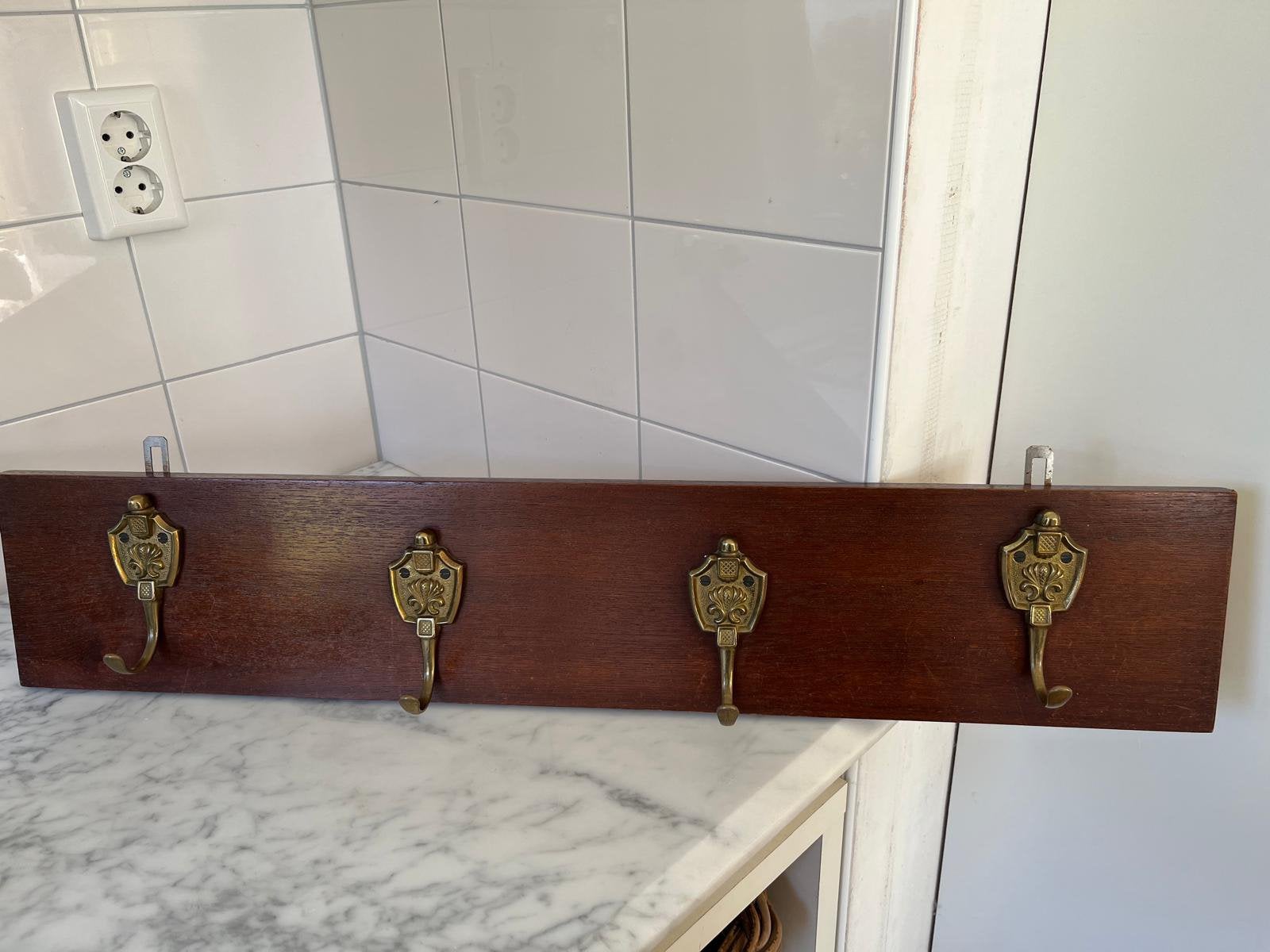 Vintage houten kapstok, Zo goed als nieuw, Minder dan 100 cm, Hout, Ophalen