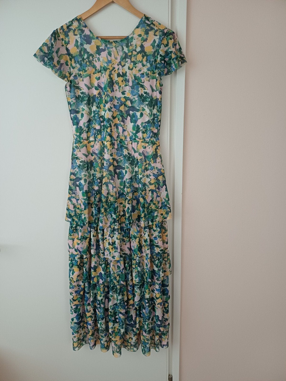 Jake's Jurk  - bloemen -  Maat 36 (S), Kleding | Dames, Ophalen of Verzenden, Zo goed als nieuw, Maat 36 (S), Jake's