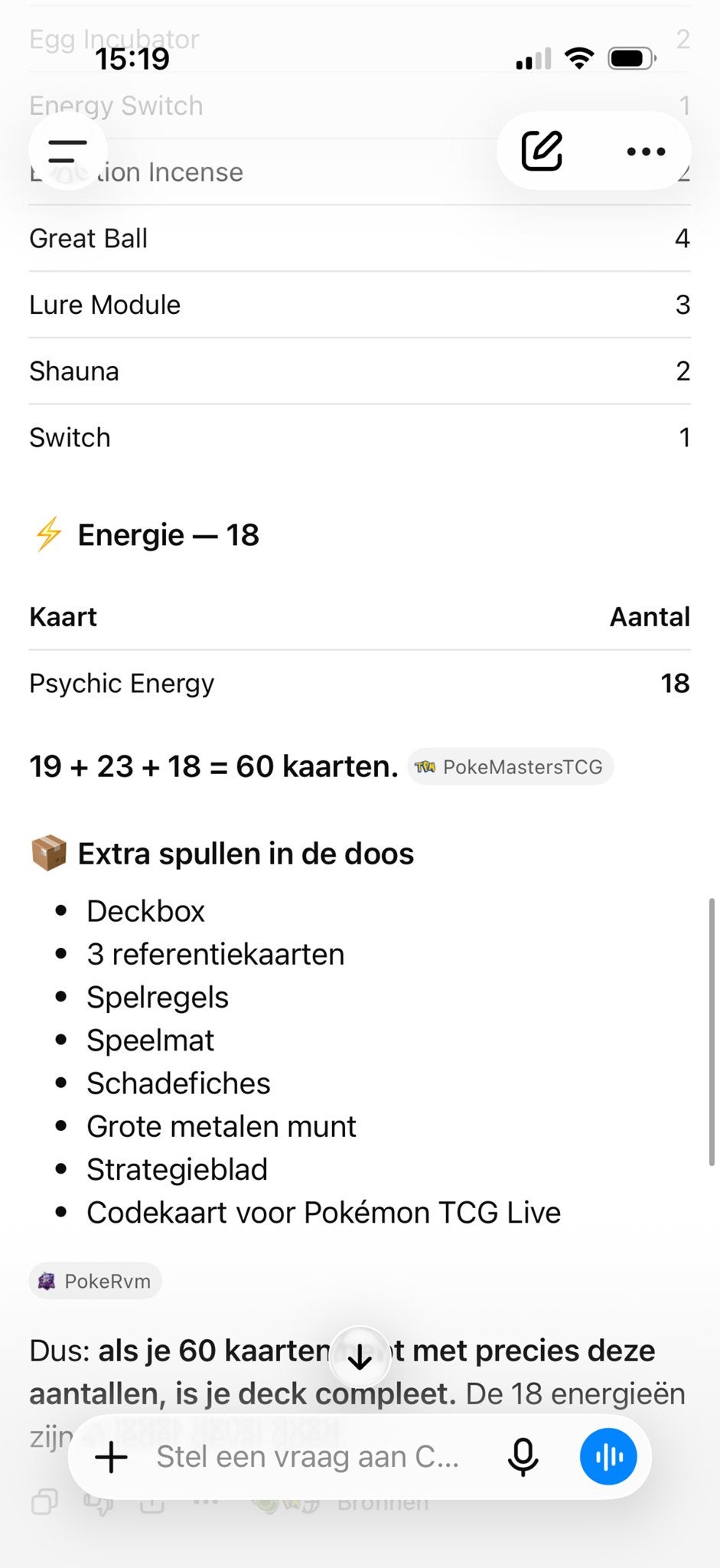Pokémon TCG Mewtwo V Battle Deck - Compleet, Ophalen of Verzenden, Zo goed als nieuw, Speeldeck
