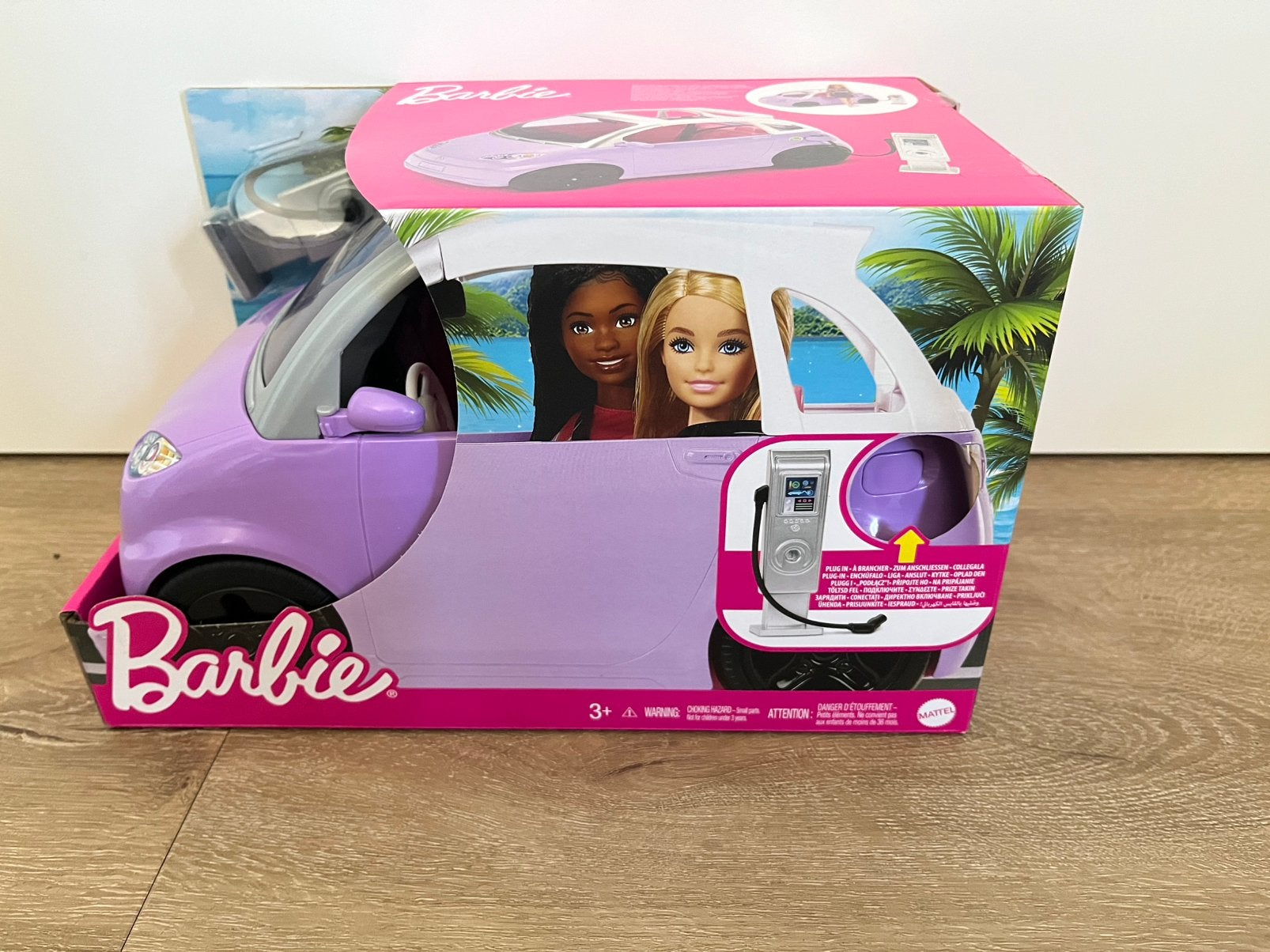 Barbie Elektrische Auto Mattel - Nieuw in doos, Ophalen of Verzenden, Nieuw