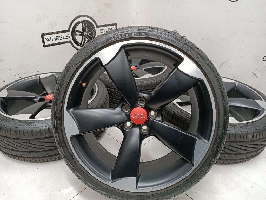 Audi A1/S1 Rotor lichtmetaal velgen 18”inch 5x100, Ophalen, Gebruikt, 18 inch, Banden en Velgen