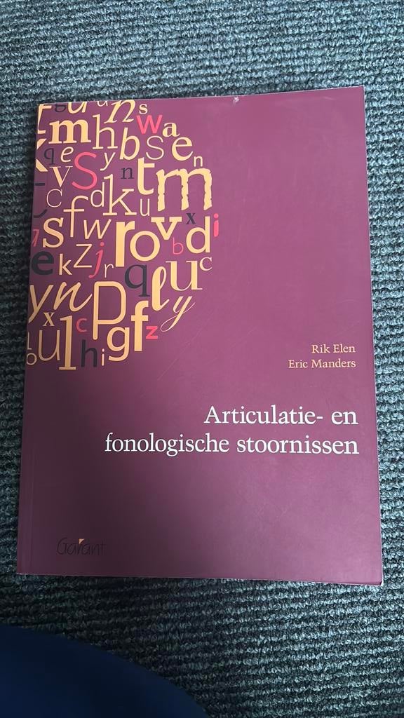 Eric Manders - Articulatie en fonologische stoornissen, Boeken, Eric Manders; Rik Elen, Sociale wetenschap, Ophalen of Verzenden