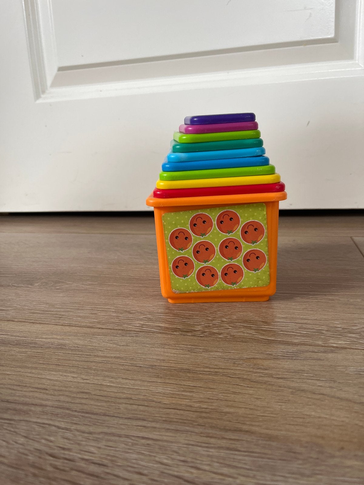 Stapelblokken/Stapeltoren met cijfers en kleuren, Ophalen of Verzenden, Gebruikt, Overige typen