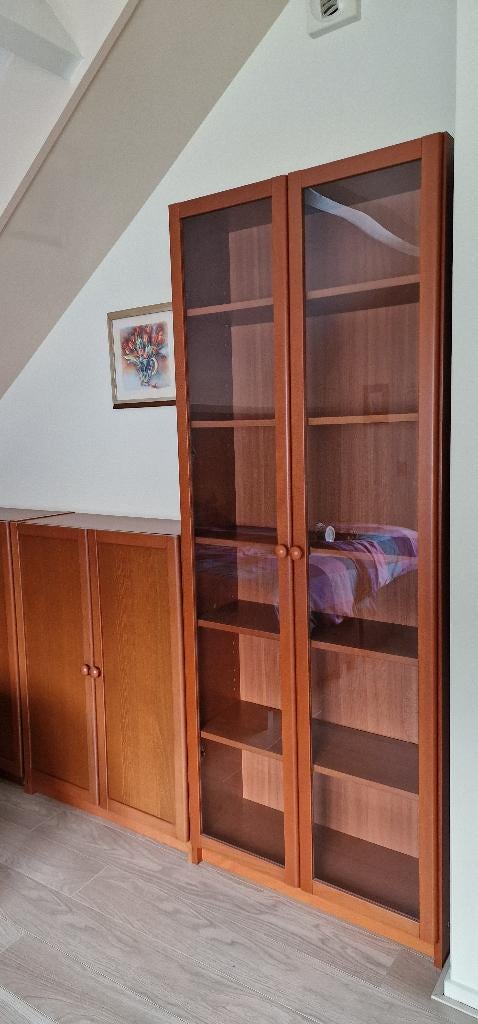 Ikea Billy kasten - 3 stuks - beukenkleur - in prima staat, Huis en Inrichting, Kasten | Kledingkasten, Ophalen, 200 cm of meer