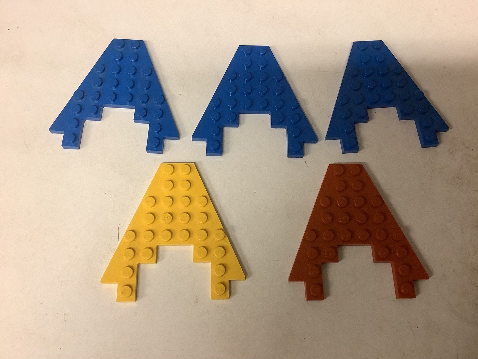 Lego wig plaat 8x8 met uitsparing van 3x4, Ophalen of Verzenden, Gebruikt, Losse stenen, Lego
