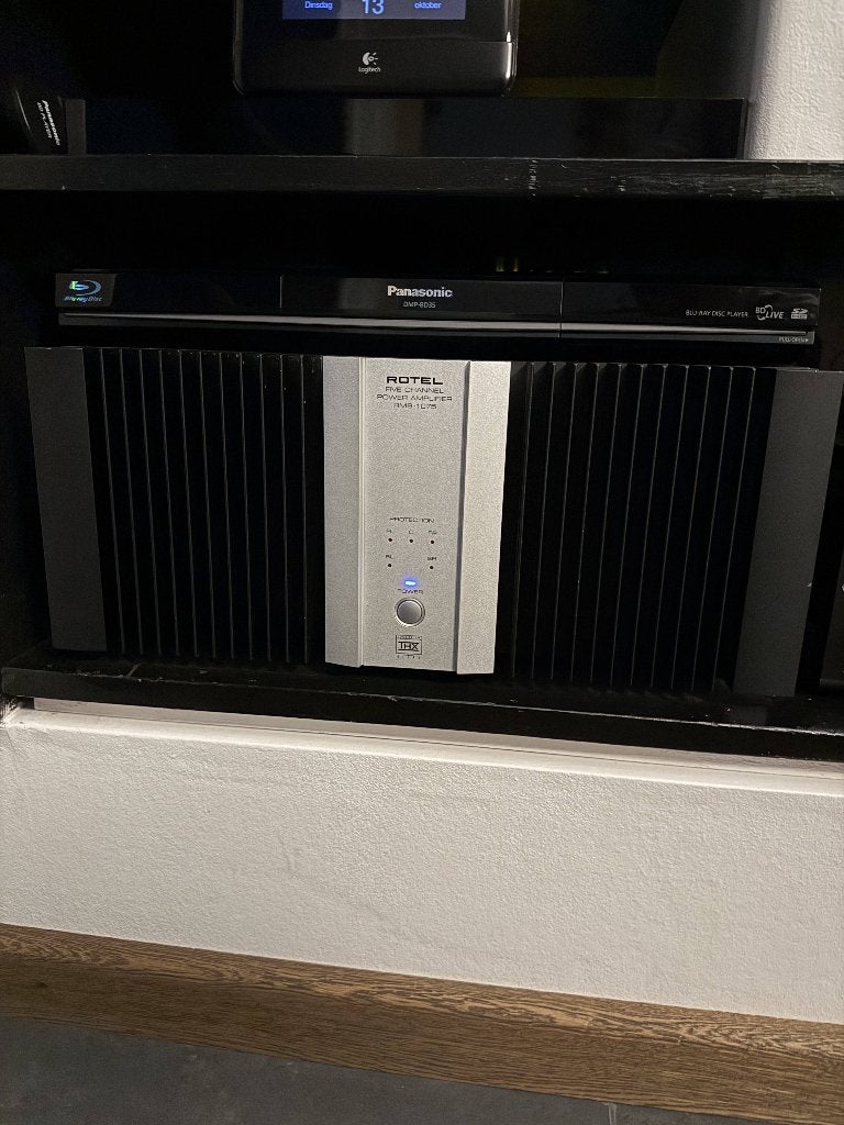 Rotel RMB1075 High End eindversterker, Audio, Tv en Foto, Gebruikt, 120 watt of meer, Ophalen, Overige merken