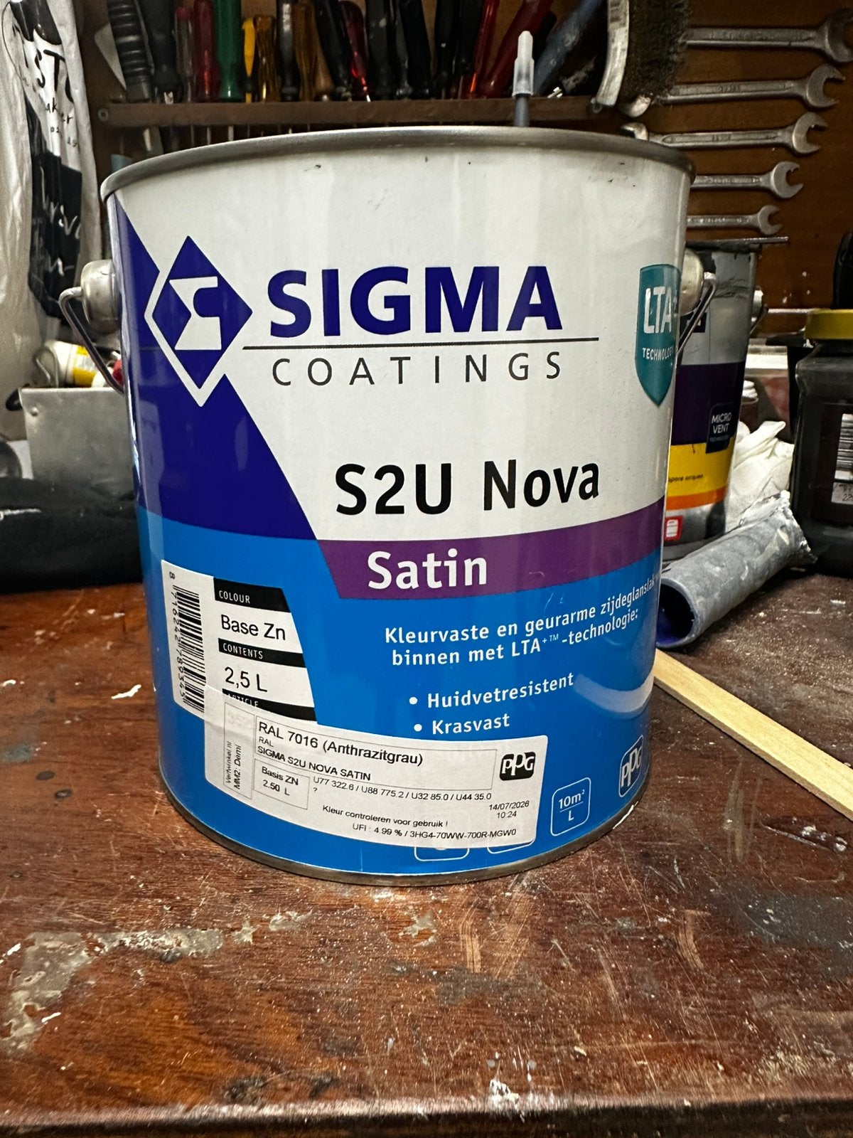 Sigma SU2 Nova 2,5 L, Wit, Nieuw, Ophalen of Verzenden, Verf