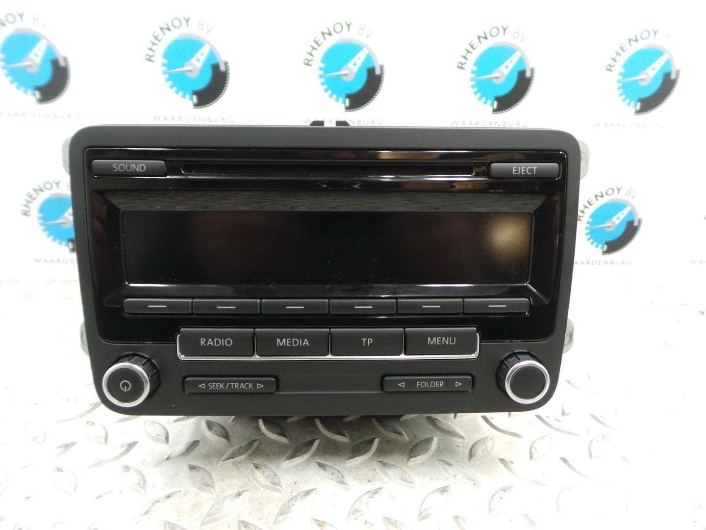 VOLKSWAGEN POLO RADIO 5M0035186J 2012, Ophalen of Verzenden, Gebruikt, ARN erkend