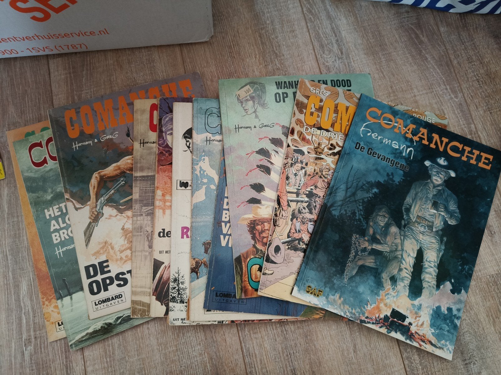 Comanche stripboeken - Diverse delen, Meerdere stripboeken, Ophalen of Verzenden, Gelezen, Hermann & Greg