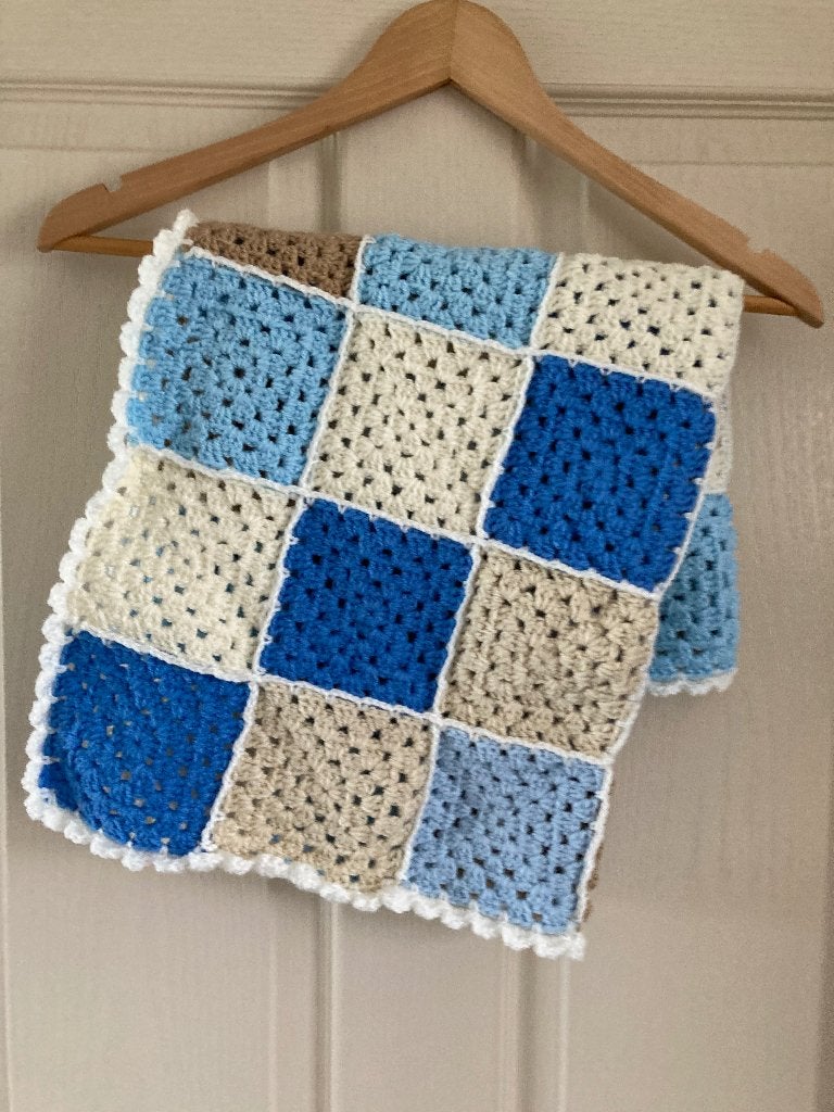Gehaakt Babydekentje 65x65cm, Ophalen of Verzenden, Nieuw, Deken
