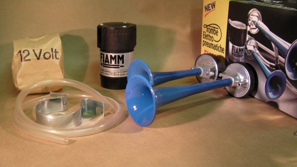 Fiamm series 3000 vintage luchthoorn, Ophalen of Verzenden