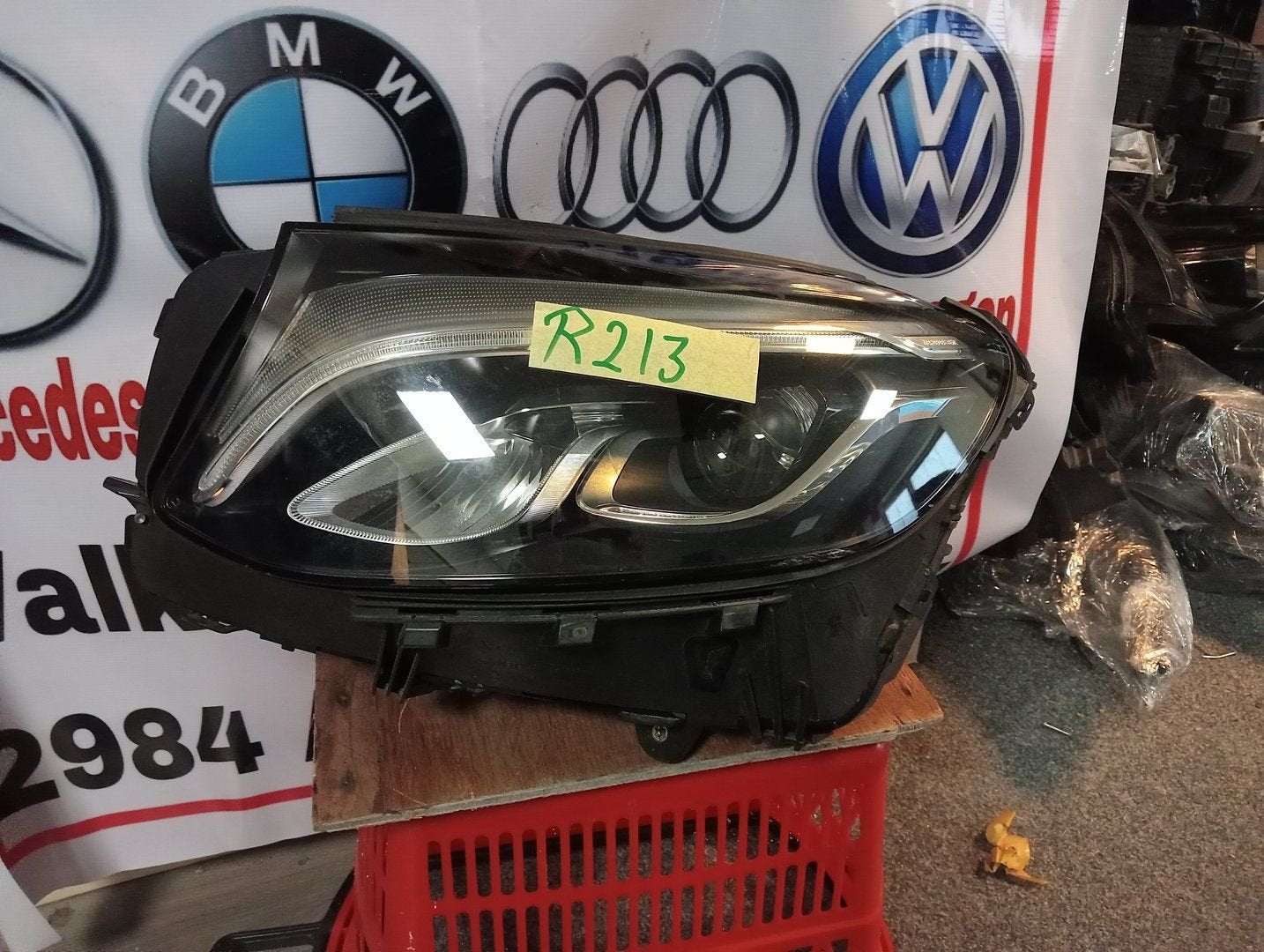 Mercedes GLC links koplamp A254 X254 lamp A253 906 51 01, Gebruikt, -, Ophalen of Verzenden, -