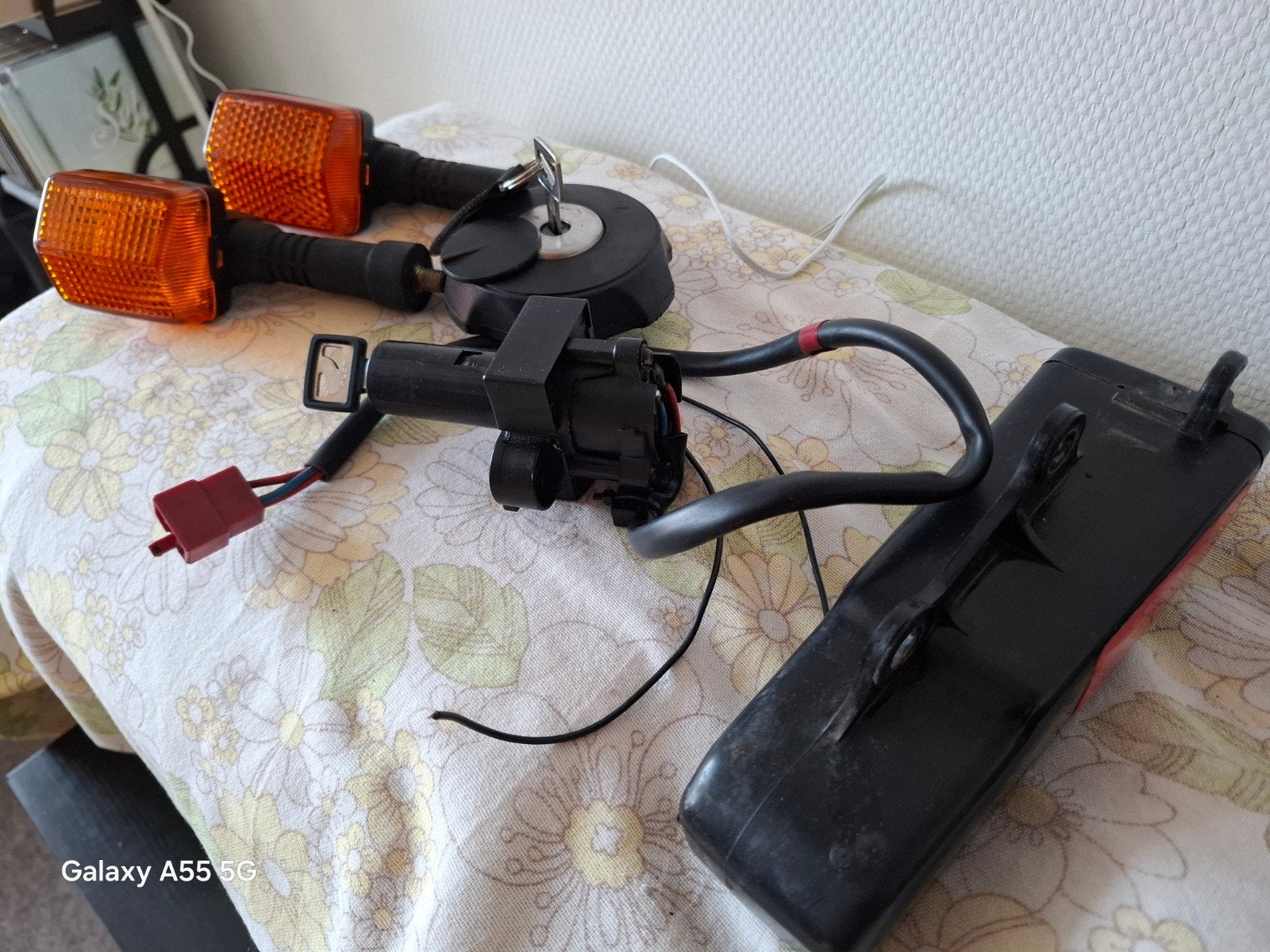 Honda transalp pd06 1995 contactslot tankdop twee sleutels k, Motoren, Ophalen of Verzenden