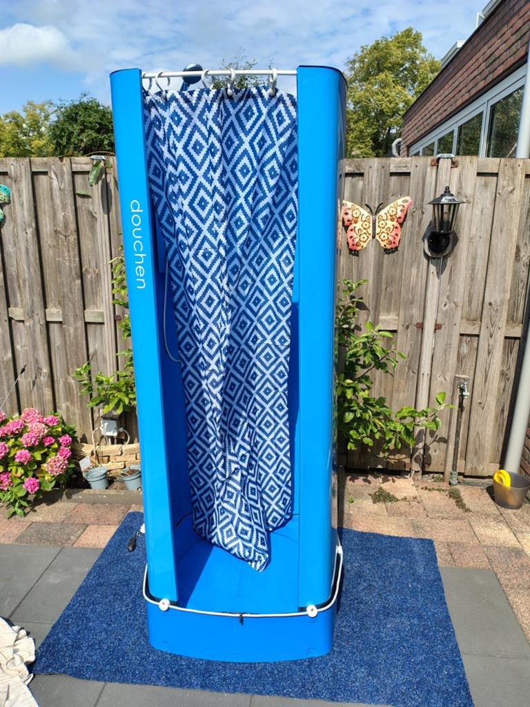Mobiele buitendouche met boiler en toebehoren, Doe-het-zelf en Verbouw, Ophalen of Verzenden